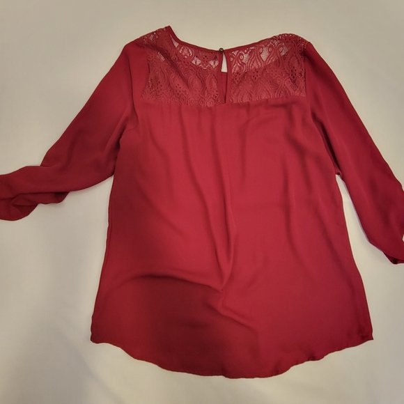 💵3/$20 PAPERMOON DESIGN Blouse Size Large - Picture 2 of 9